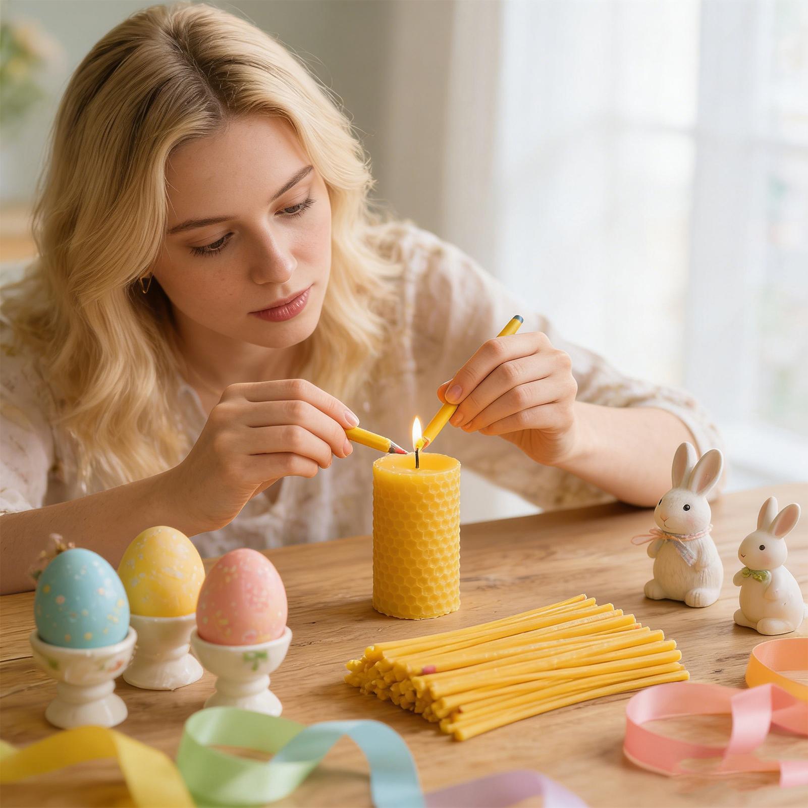 Egg Decorating Beeswax Sticks  - Candle Making Kit reseña y precio