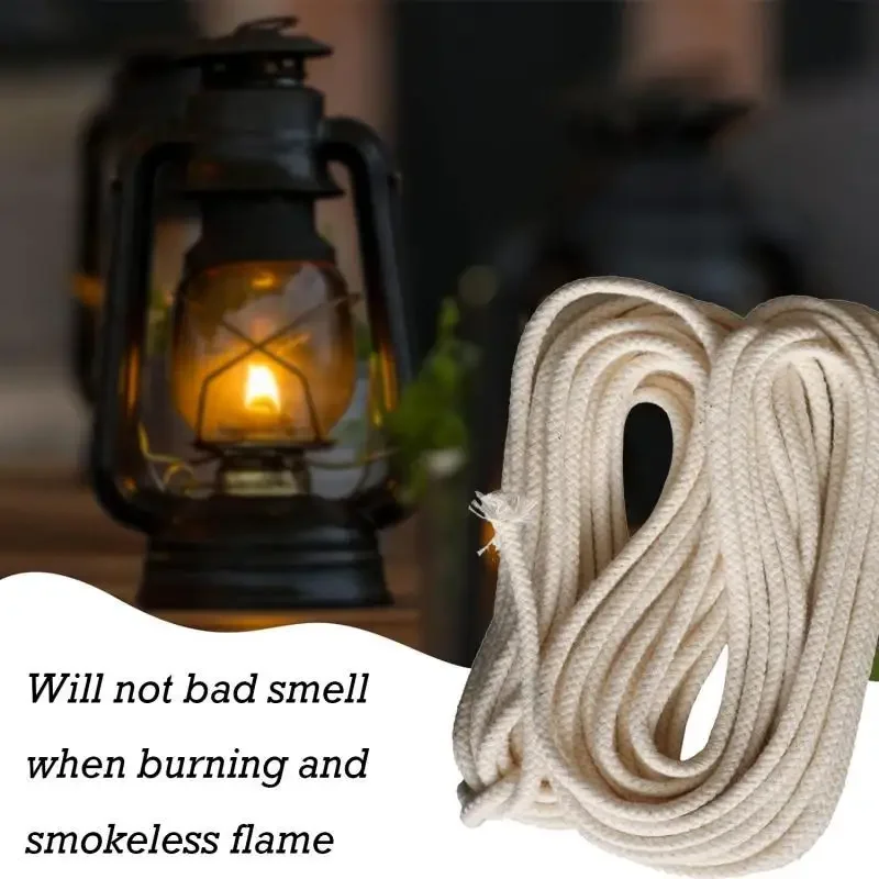2-8mm Cotton Oil Lamp Wick Str - Candle Making Raw Material reseña y precio