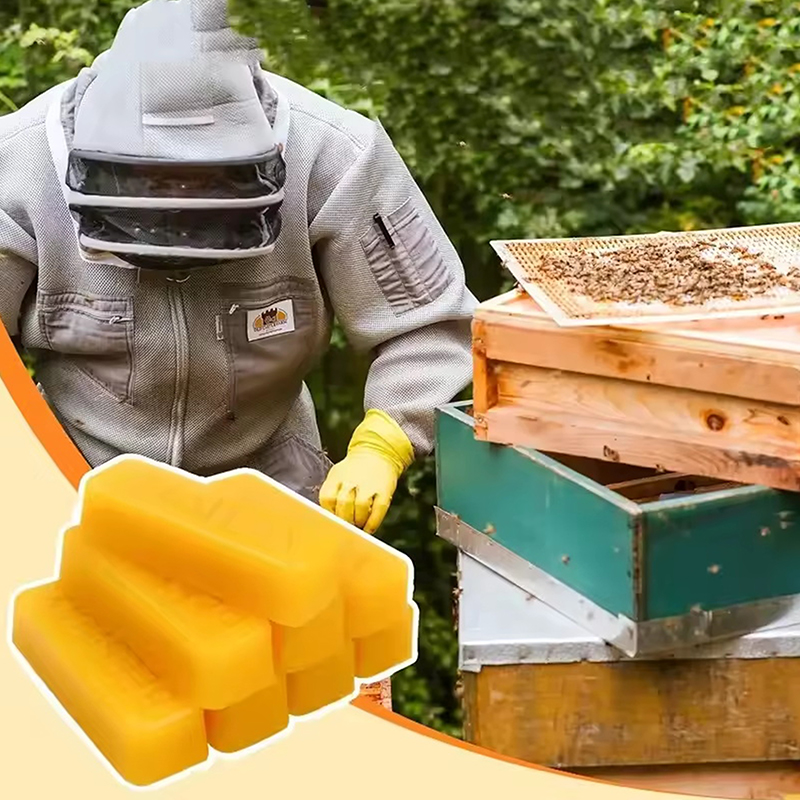4/8pcs Pure Beeswax Blocks, Hi - Candle Making Raw Material reseña y precio