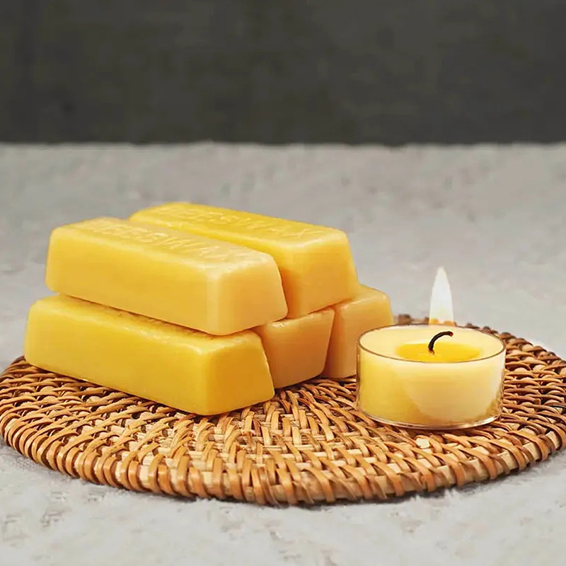 4/8pcs Pure Beeswax Blocks, Hi - Candle Making Raw Material reseña y precio