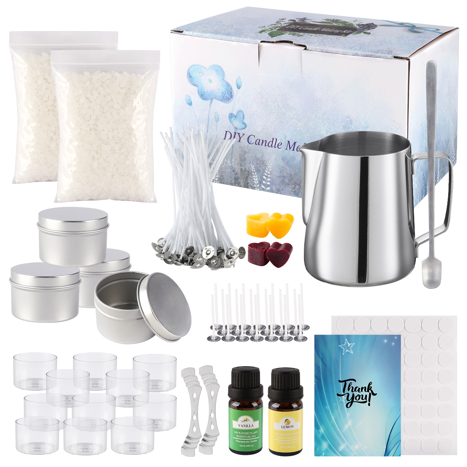 Simple DIY candle-making set,  - Candle Making Kit For Beginners reseña y precio