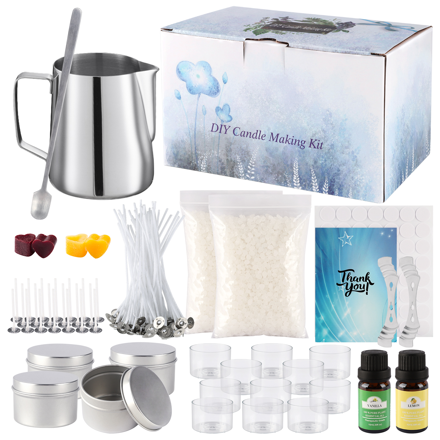 Simple DIY candle-making set,  - Candle Making Kit For Beginners reseña y precio