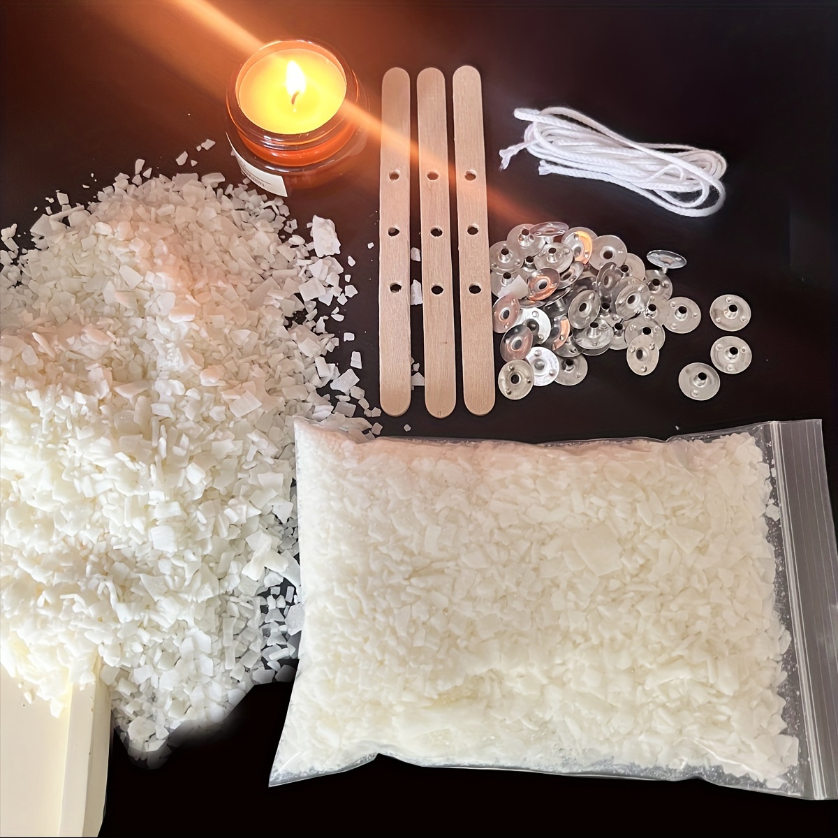 Candle Making Kits 100G Soy Wa - Candle Making Kit For Beginners reseña y precio