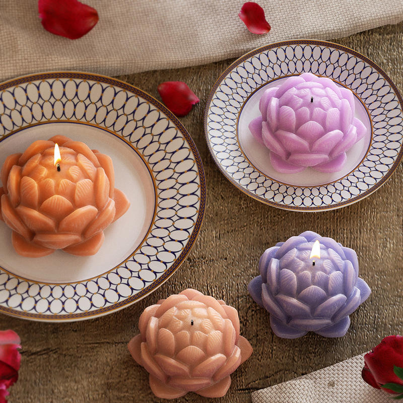 1PC Lotus Flower Candle Mold S - Candle Making Ideas reseña y precio