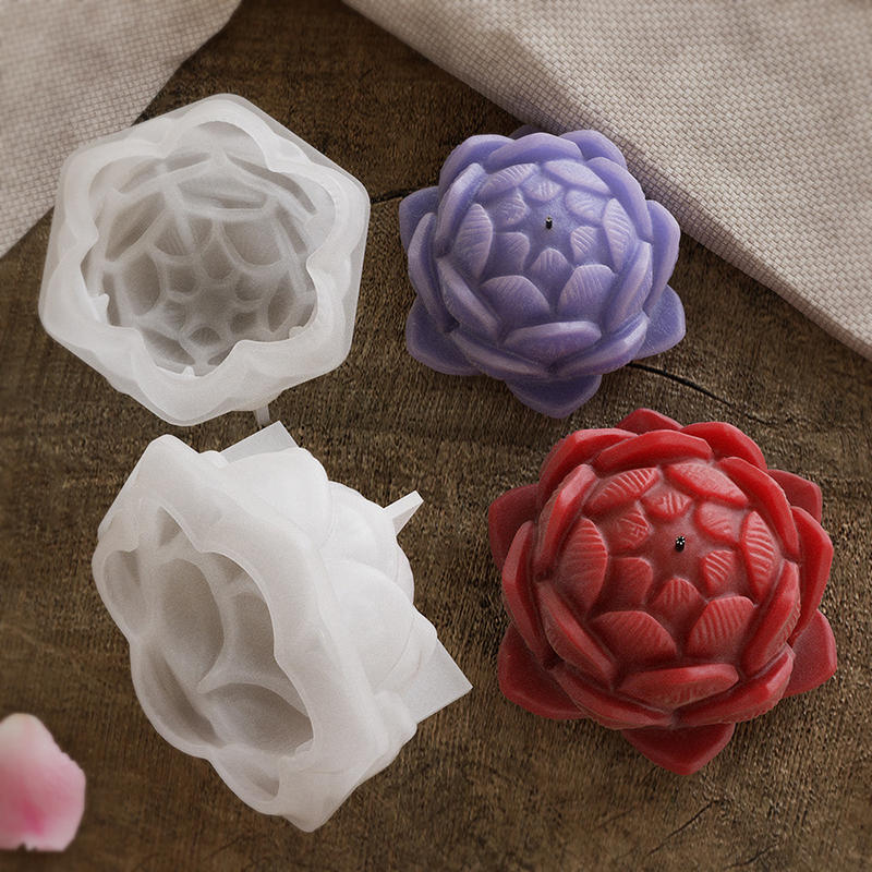 1PC Lotus Flower Candle Mold S - Candle Making Ideas reseña y precio