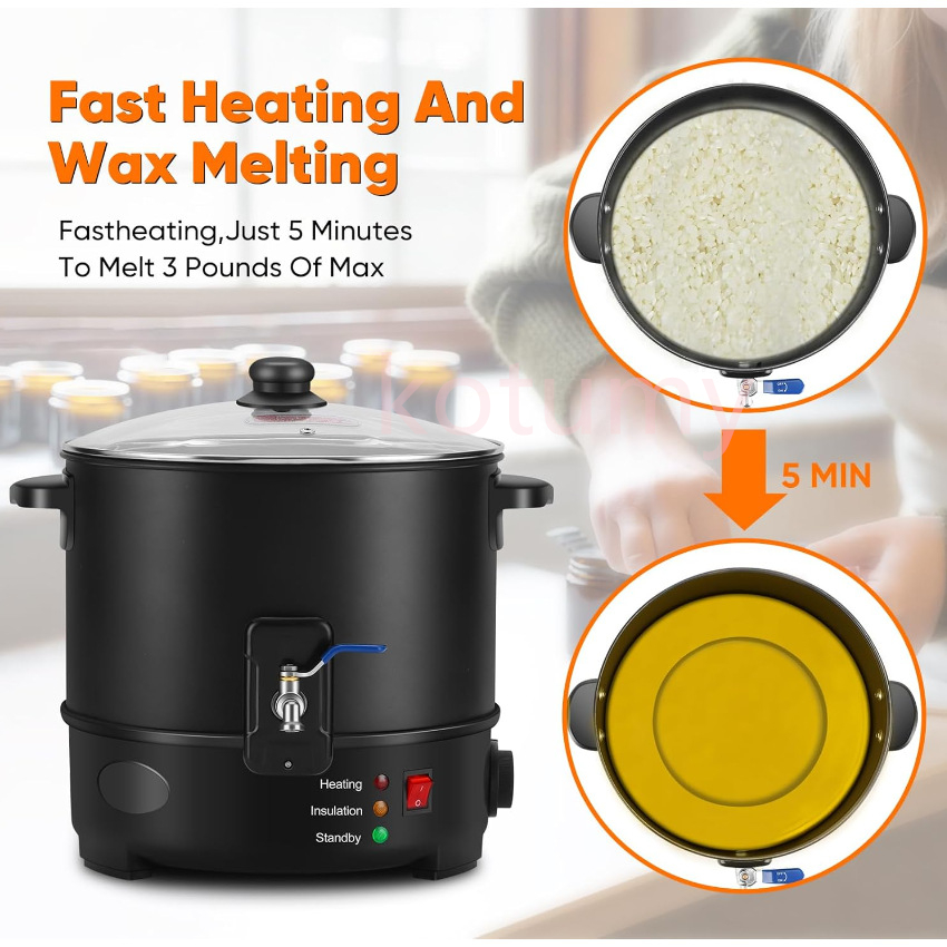 EU US Plug Electric Melting Ca - Candle Making Machine reseña y precio