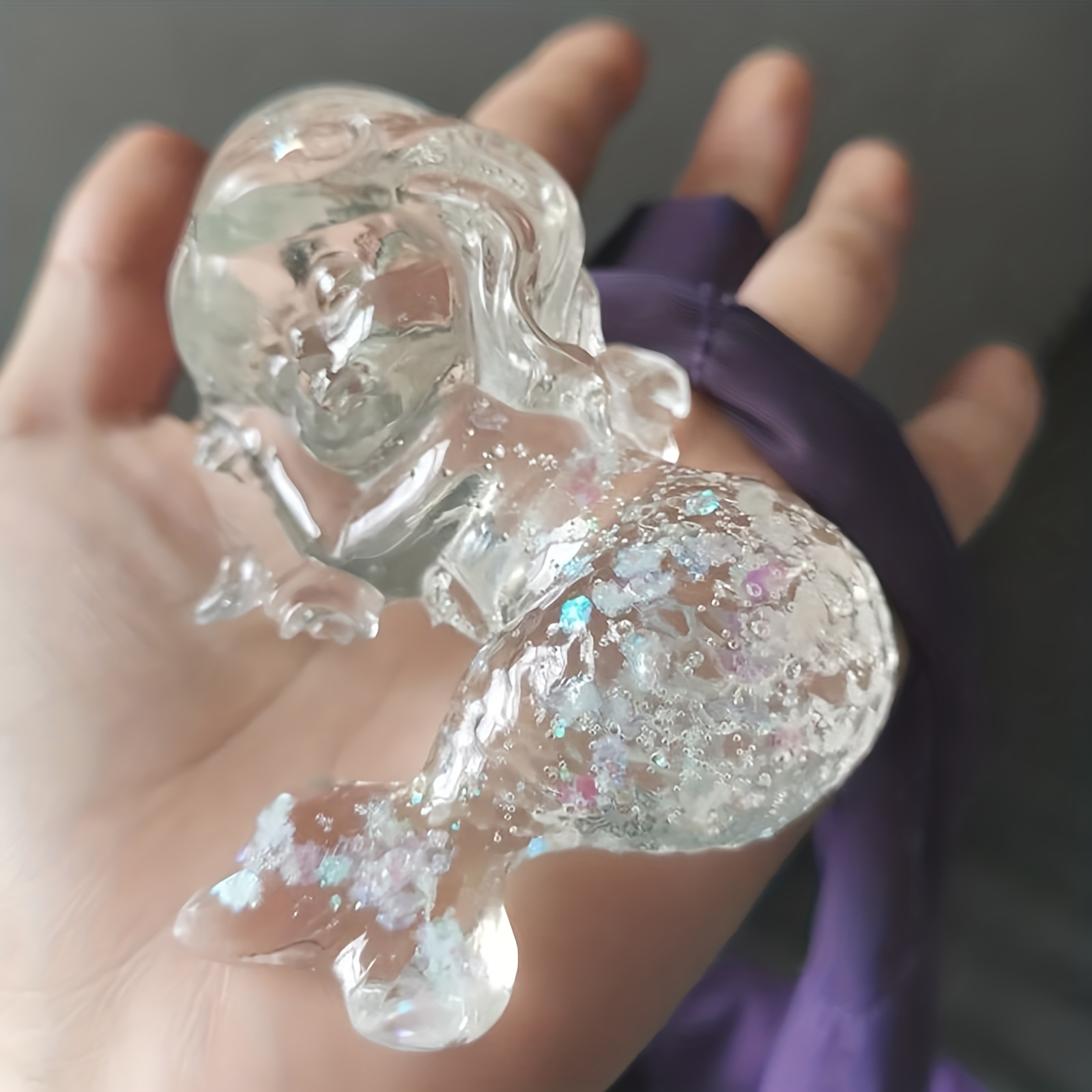 Cute Cartoon Mermaid Silicone  - Candle Making Ideas reseña y precio