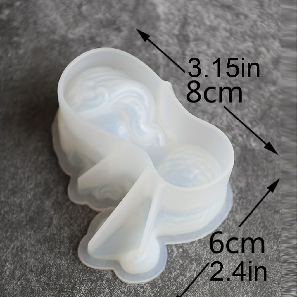 Cute Cartoon Mermaid Silicone  - Candle Making Ideas reseña y precio