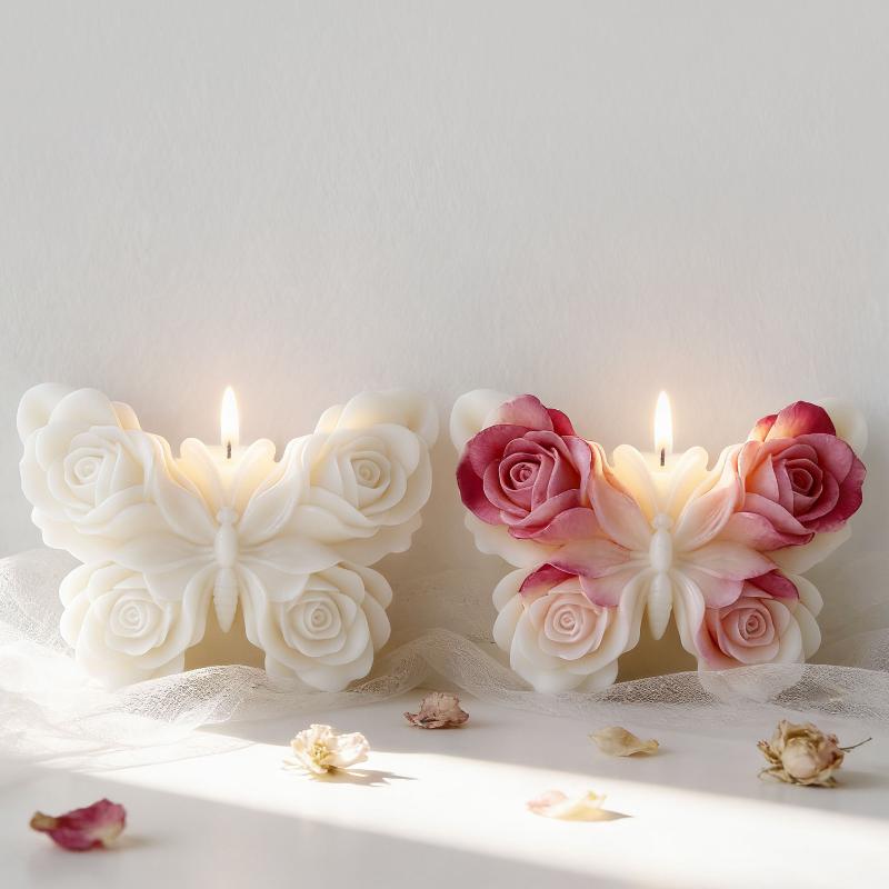 DIY Rose Butterfly Form Silico - Candle Making Ideas reseña y precio