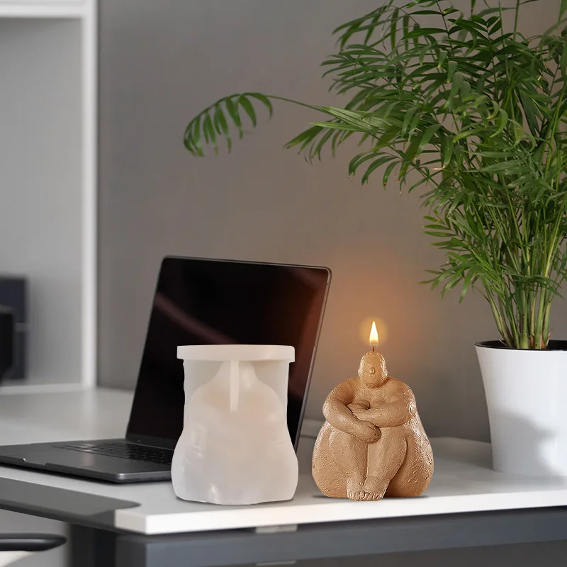 New Abstract Body Silicone Can - Candle Making Fat reseña y precio