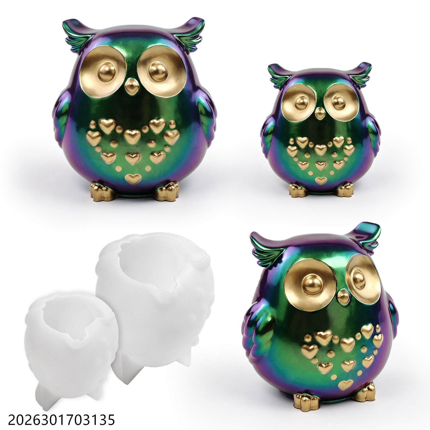 Owl Silicone Mold 3D Bird Shap - Candle Making Ideas reseña y precio