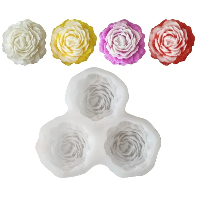 Peony Flower Candle Silicone M - Candle Making Ideas reseña y precio