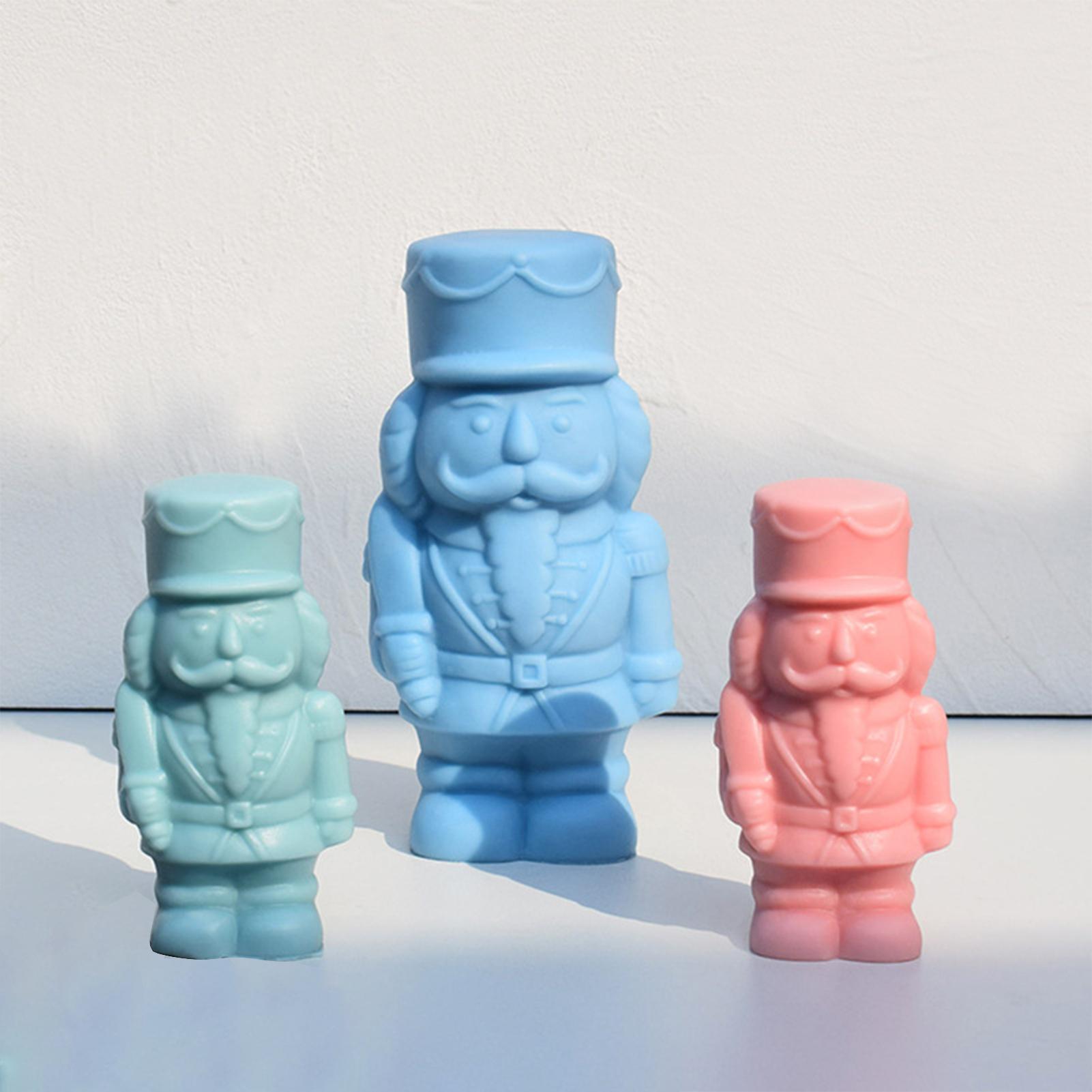 Nutcrackers Soldier Candle Mol - Candle Making Fat reseña y precio