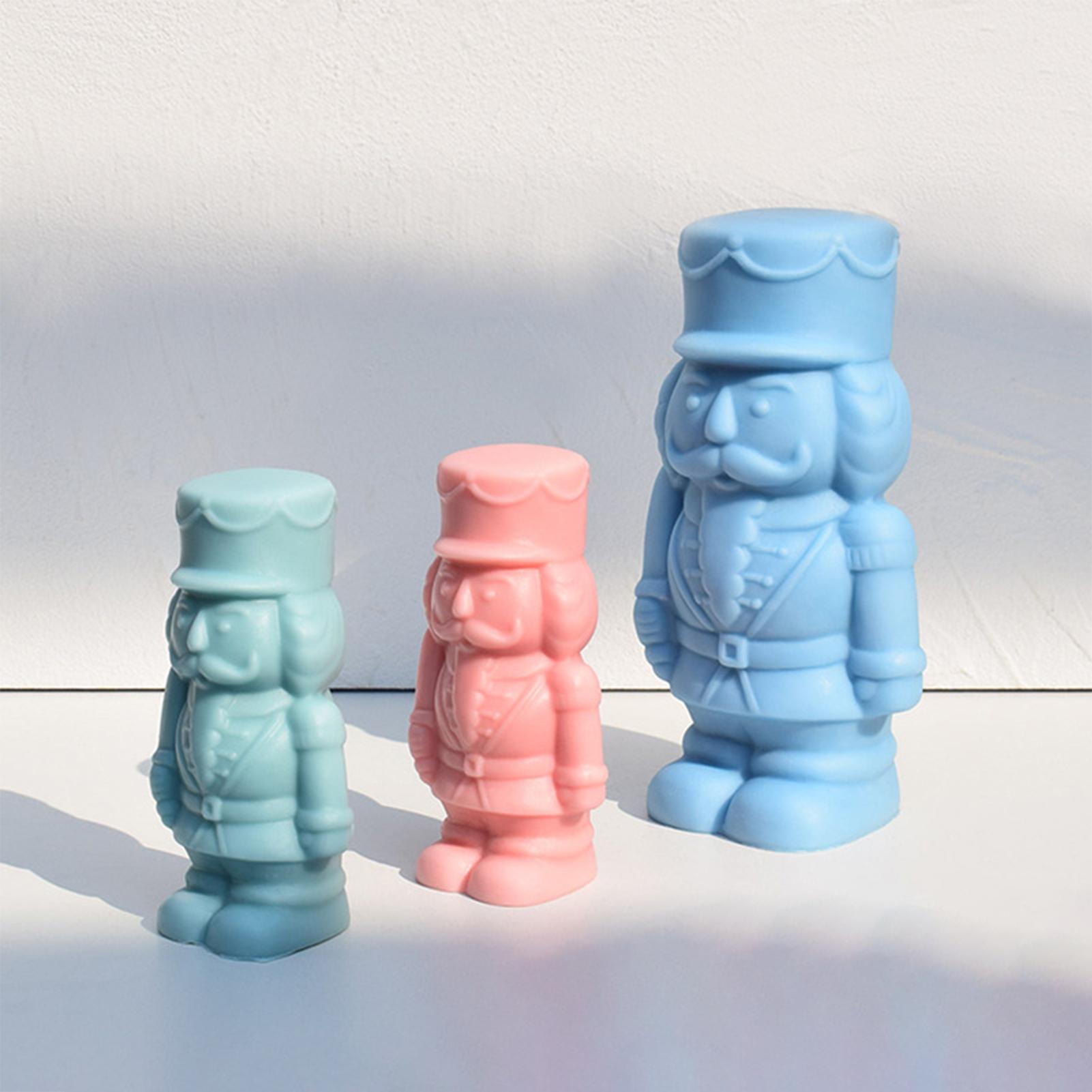 Nutcrackers Soldier Candle Mol - Candle Making Fat reseña y precio