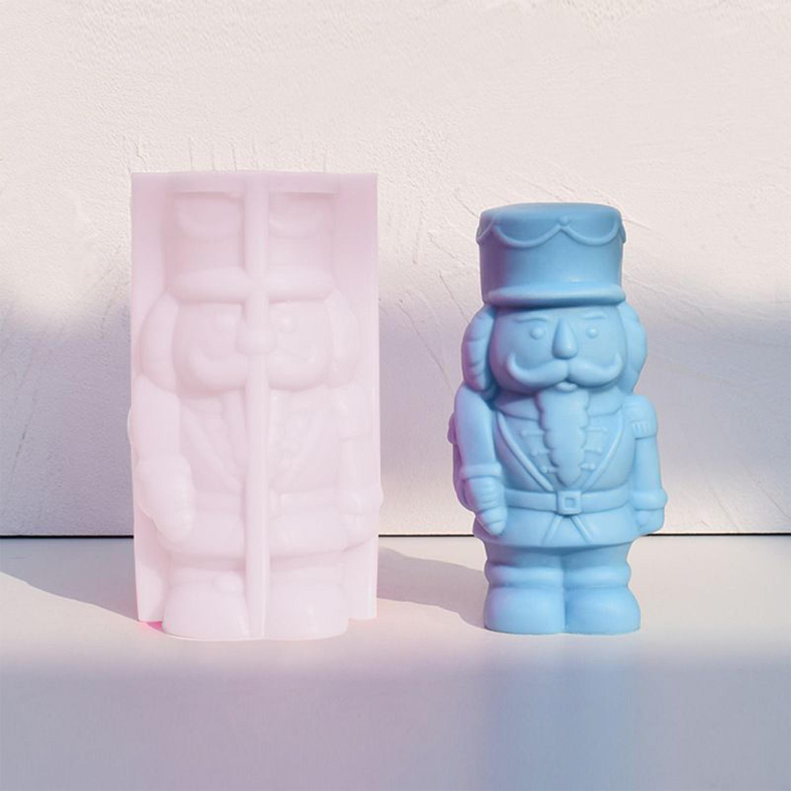 Nutcrackers Soldier Candle Mol - Candle Making Fat reseña y precio