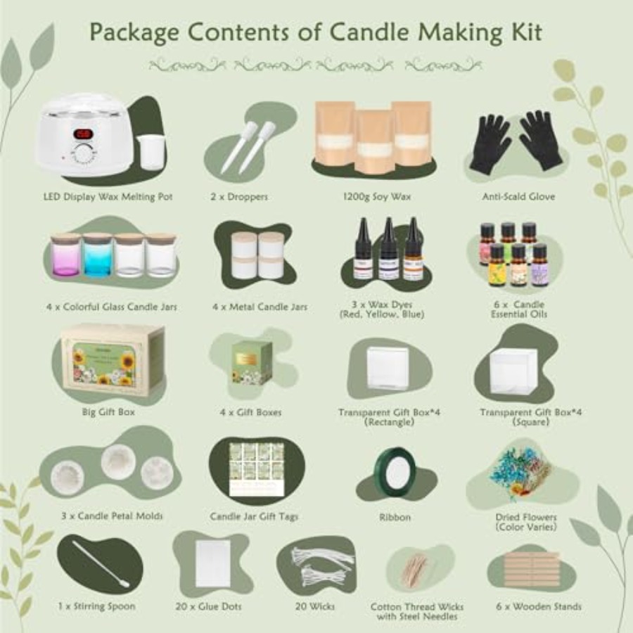 Candle Making Kit for Adults B - Candle Making Kit For Beginners reseña y precio