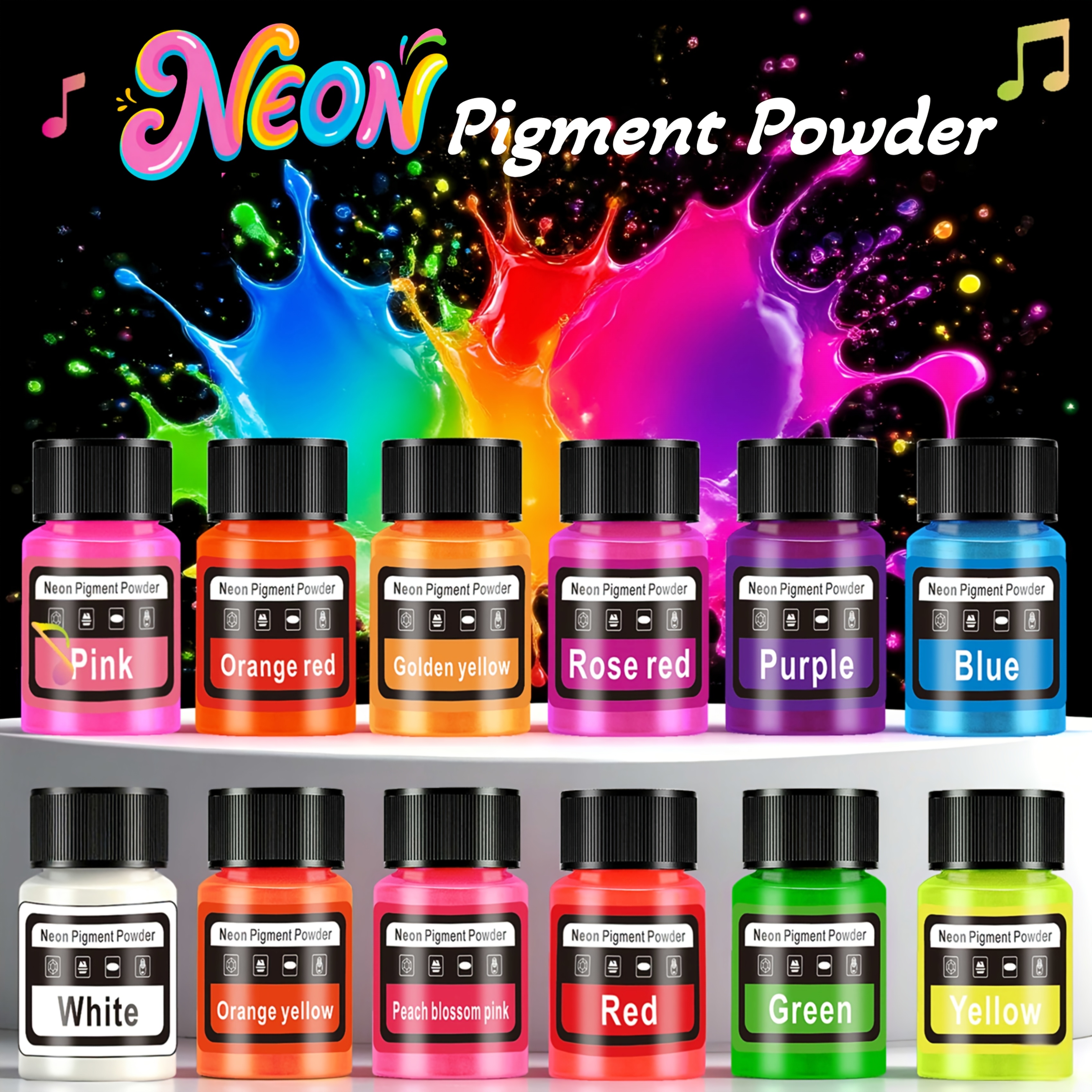 Fluorescent Powder/Neon Resin  - Candle Making Vessels reseña y precio