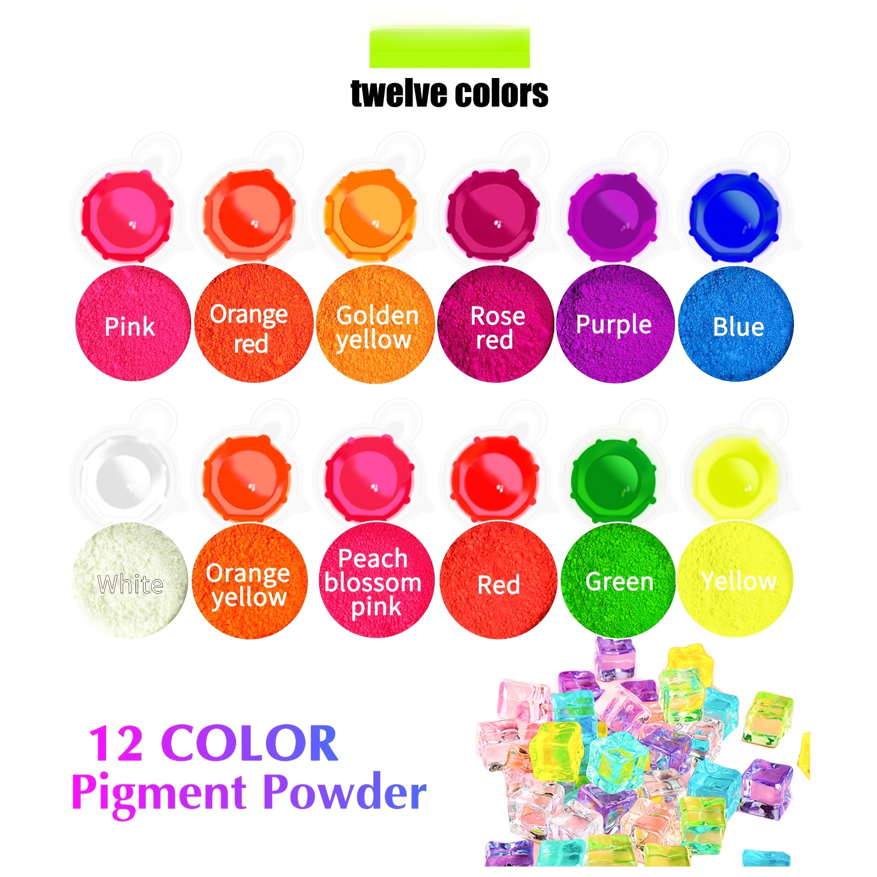 Fluorescent Powder/Neon Resin  - Candle Making Vessels reseña y precio